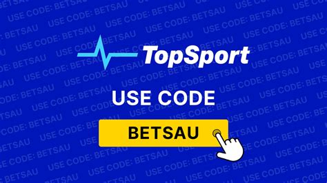 topsport code|TopSport Promo Code BETSAU .
